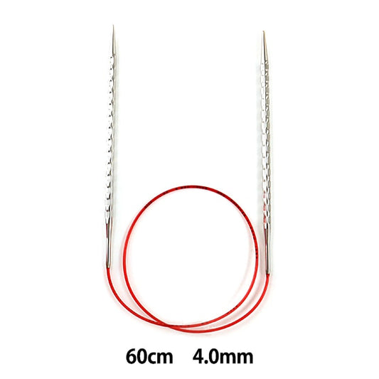 إبر الحياكة 『 رواية إضافية 』 إبرة دائرية مقاس الإبرة 60 سم 4.0 ملم إضافي