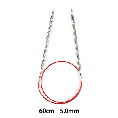 Вязальные спицы "Addinovel (adinovel) Круговые иглы 60 см. Размер иглы 5,0 мм" Адди Ади
