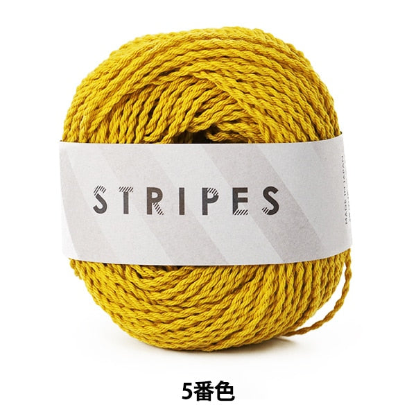 Lana primavera / estate "Stripes 5th Color" Daruma Darma Yokota