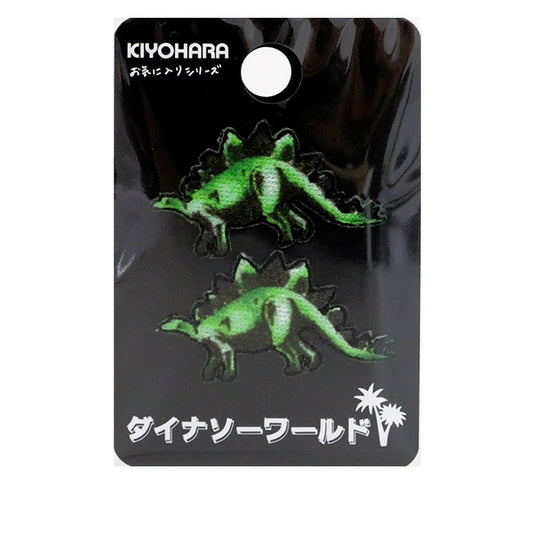 Patch "Serie favorita de bordado: mini emblema de estampado de estilo stegosaurus mow765" Kiyohara kiyohara