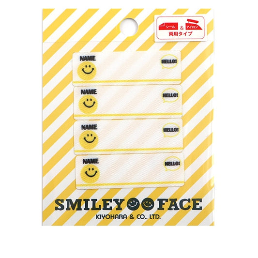 رقعة "الختم والكي على ملصق الاسم Talk Smiley SMI-09" KIYOHARA Kiyohara