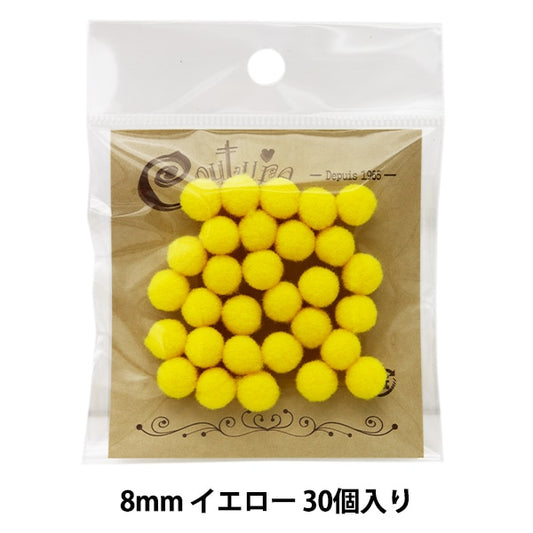 Handicraft parts "Bonten 8mm 2. 30 yellow" Terai