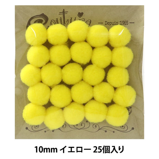 Handicraft parts "Bonten 10mm 2. 25 yellow" Terai