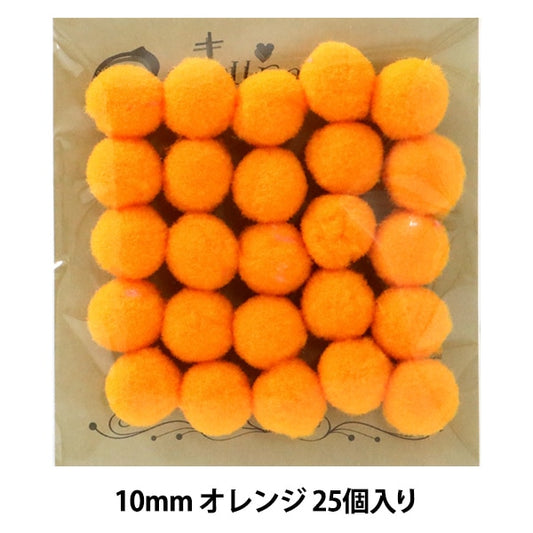 Handicraft parts "Bonten 10mm 3. 25 Orange" Terai