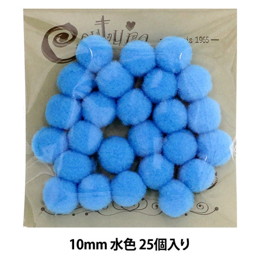Handicraft parts "Bonten 10mm 6. 25 light blue" Terai