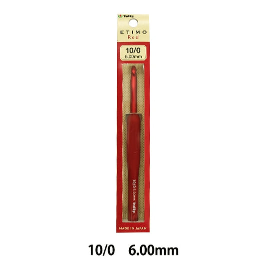 Stricknadeln "Etimo Red (etimored) KissengriffHäkelnadeln 10/0 "Tulpe Tulp