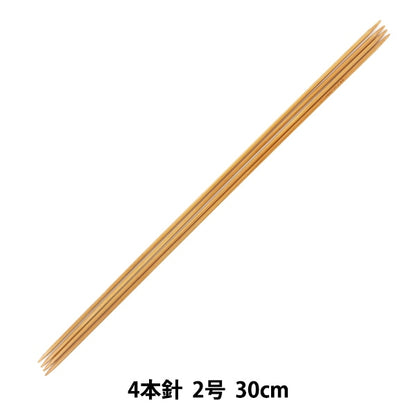 Knitting Needles "Hard bambooKnitting Needles 4 needle 30cm 2] MANSELL Mansel