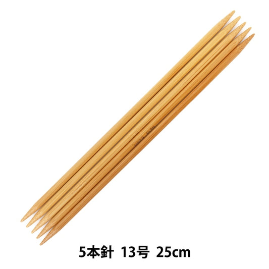 إبر الحياكة `` الخيزران الصلبإبر الحياكة 5 ابر 25 سم رقم 13 منسل مانسيل