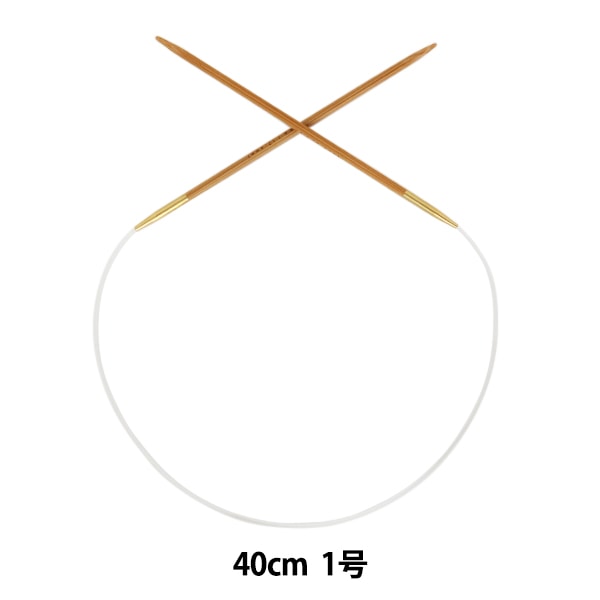 إبر الحياكة `` الخيزران الصلبإبرة دائرية 40سم رقم 1" مانسيل مانسيل