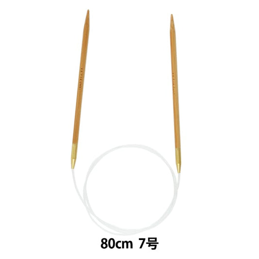 إبر الحياكة `` الخيزران الصلبإبرة دائرية 80 سم رقم 7 مانسيل مانسيل