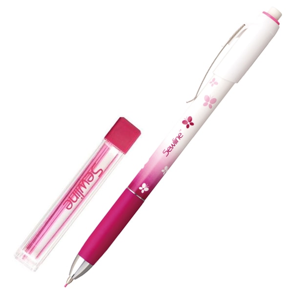 Artisanat Marker Tissu stylo "Remplacement de crayon mécanique Ensemble rose" Sewline Sorin