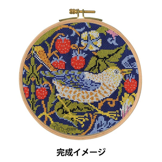 進口刺繡套件“威廉·莫里斯（William Morris）（威廉·莫里斯）箍草莓小偷（草莓小偷）BL1174 77” DMC DM Sea