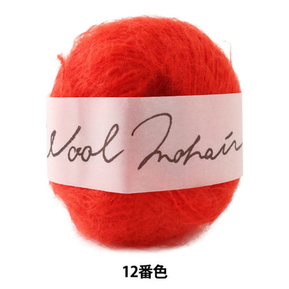 Fall and winterYarn "Wool mohair (wool mohair) 12th color" DARUMA DARUMA Yokota