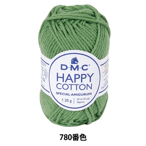 Spring / summerYarn "Happy Cotton TREETOP Tree Top 780 No." DMC Dewem Sea