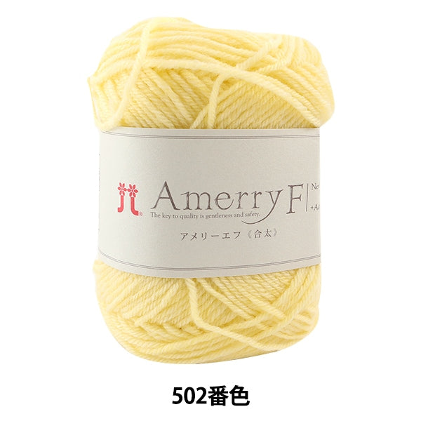 Fall and winterYarn "AMERRY F (Ameyev) (Gota) 502 color" Hamanaka　