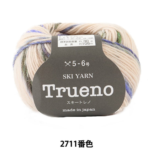 Fall and winterYarn "SKI TRUENO 2711 No." SKIYARN Ski Yarn