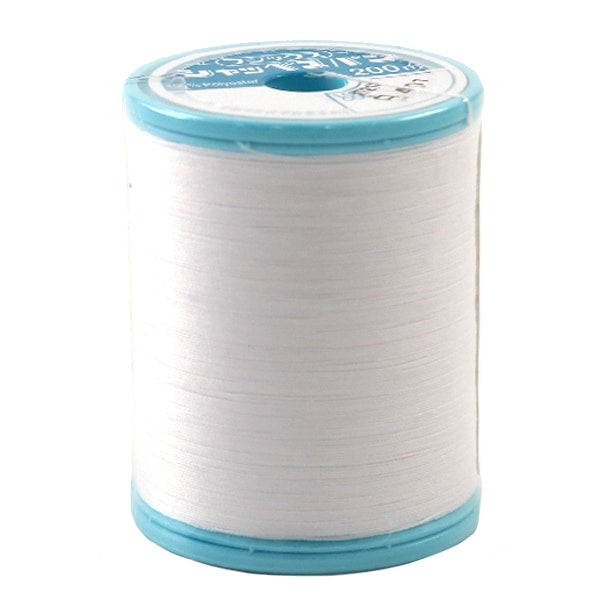 Sewing machine thread "Shappespan Normal Local #60 200m 401 (White) Bank" FUJIX Fujix