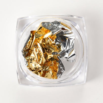 Resin material "Vijucrail Two-tone Foil Silver x 1 Gold 10-2779"