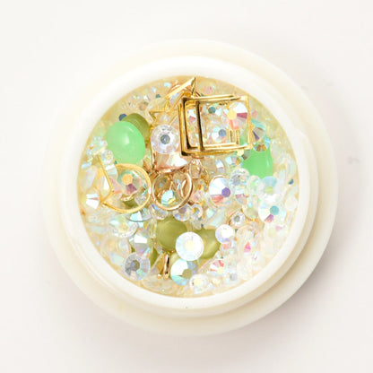 Resin material "Vijucreail Beauty Mix Green Approximately 1.8g 10-2790"