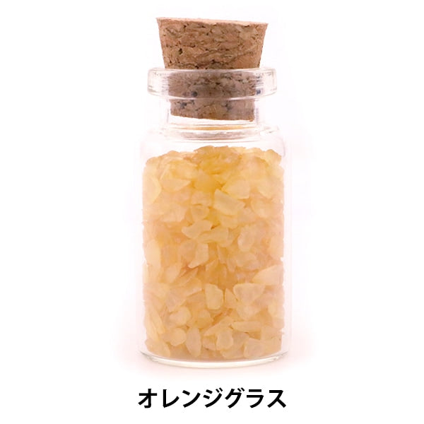 Resin material "bottle flakes orange glass GN-70-20S-F"