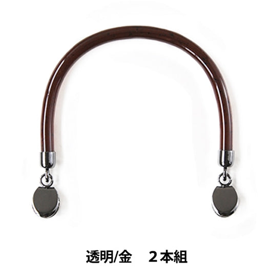 Bag material "craft handle scissors with scissors with cotton black meta H210-219-3" Hamanaka