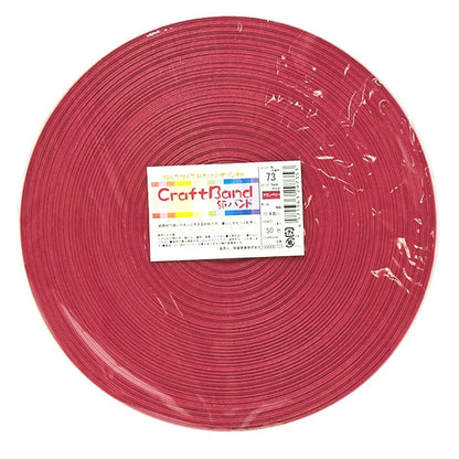 Bande d'artisanat "Craft Paper Band Environ 50m 73 Color Cranberry" Konya Shoji