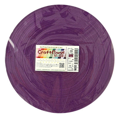 Banda de la artesanía "Banda de papel artesanal de aproximadamente 50 m C9 Color Sumire" Konya Shoji