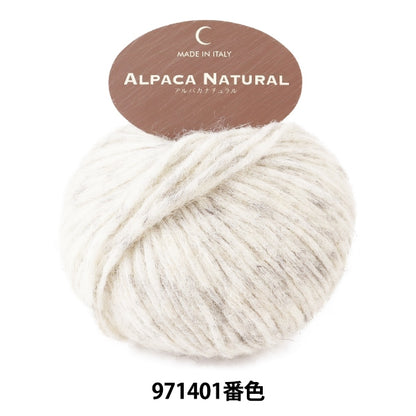 Herbst und WinterGarn 『AlpakaNatural Off White 971401 Farbe "