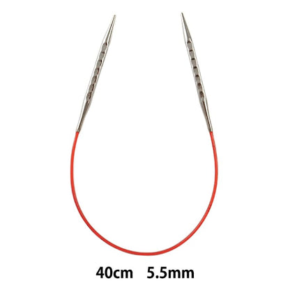 뜨개질 바늘 "Addinovel (Adinovel) 輪針(바늘) 40cm 5.5mm] addi adi