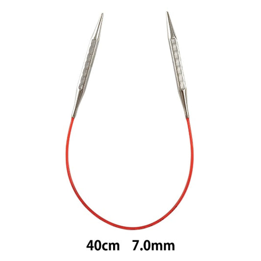 إبر الحياكة 『 رواية إضافية 』 إبرة دائرية 40 سم 7.0 ملم إضافي