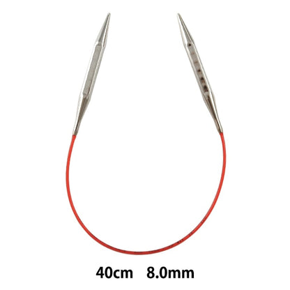 뜨개질 바늘 "Addinovel (Adinovel) 輪針(바늘) 40cm 8.0mm] addi adi