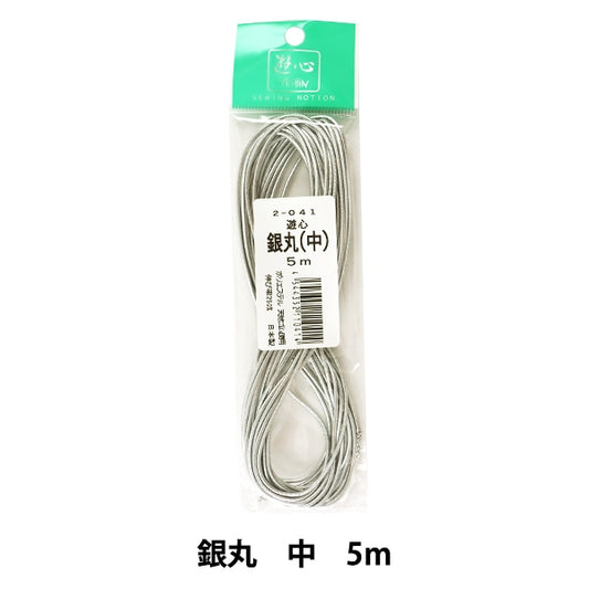 Elastic cord "The circleElastic cord Ginmaru (middle) 5m 2-041] YUSHIN play heart