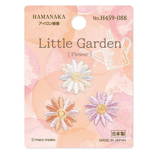 ワッペン 『Little Garden (リトルガーデン) Flower H459-088』 Hamanaka ハマナカ