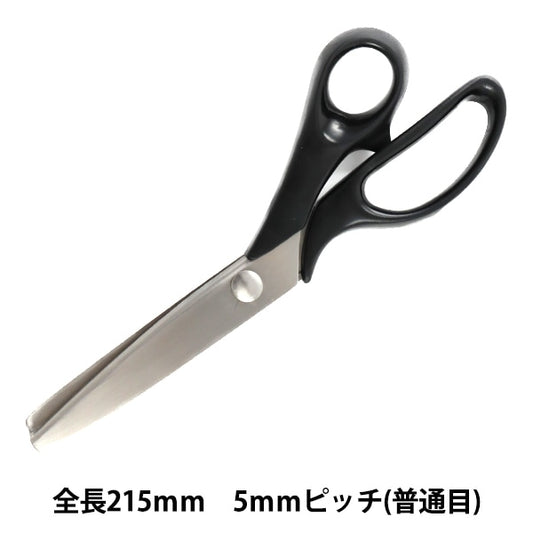 Handicraft "Sami"RibbonPinking for cutting and clothing scissors 215mm 5mm pitch (normal eye) YZ-117] YUSHIN play heart