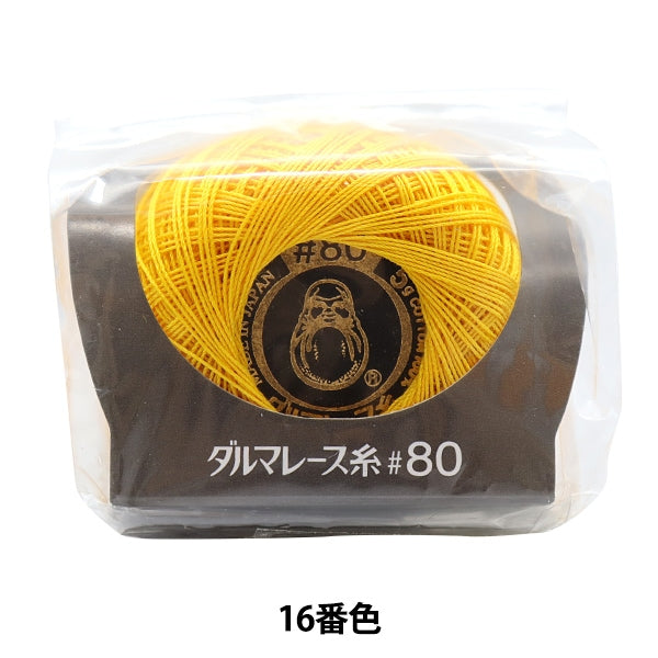 Hilo de encaje "Darma Race Thread #80 5G 16th Color" Daruma Dharma Yokota