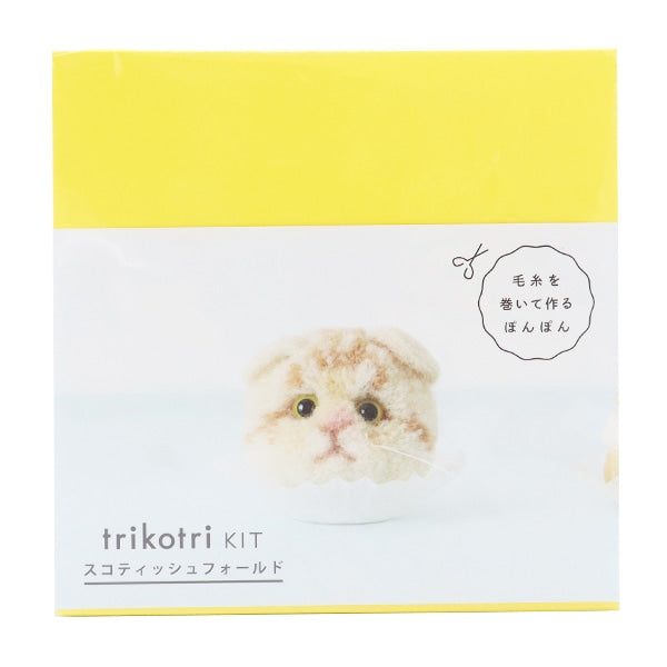 PONPON KIT“ Trikotri Kit Scottish Fold” Daruma DARUMA 橫田