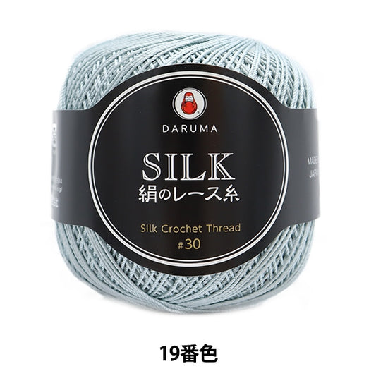 Discussione in pizzo "Silk Lace Filo 19 ° colore" Daruma Darma Yokota