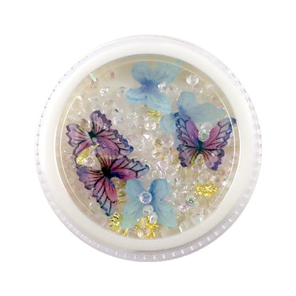 레진성분 "Vijucrail Butterfly Mix C 약 1.2G 10-3076"도쿄 무역