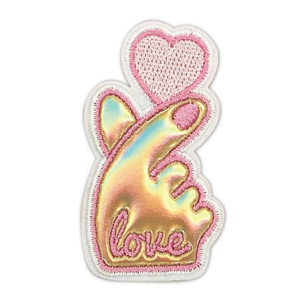 Emblema "Rainbow Pop Ubi Heart RPW-08"