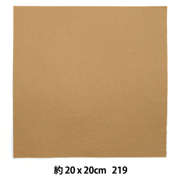 Felt "Minnie Felt 20 square 1mm thick 219th color" Sun Felt Sunfelt