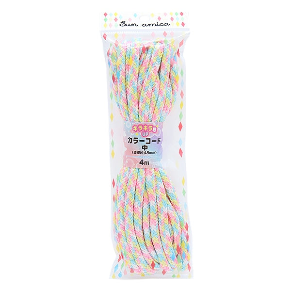 Craft Cord "Code Lame Mix 4m Pastel RMC-02"