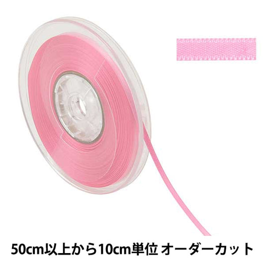 [From quantity 5] Ribbon "Polyester double -sided satinRibbon #3030 Width about 4mm 13th color]