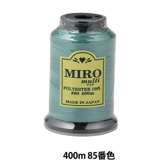 缝纫机线 “ Milo Multi Rock缝纫机线 80th 400m卷85颜色]