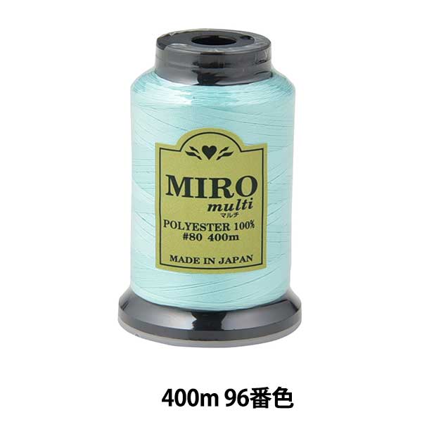 缝纫机线 “ Milo Multi Rock缝纫机线 80th 400m卷96颜色]