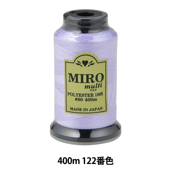 缝纫线“ Milo Multi -Lock缝纫机线80th 400m卷122”