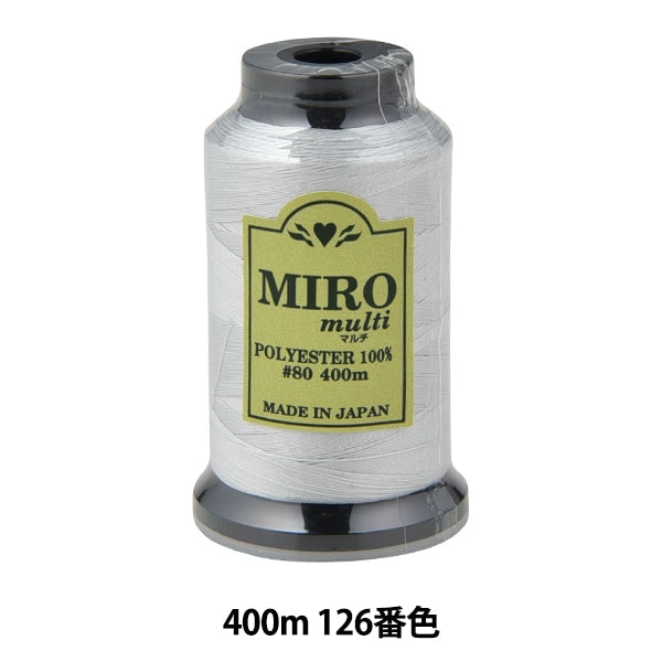 縫紉機線 “ Milo Multi Rock縫紉機線 80th 400m卷126顏色]