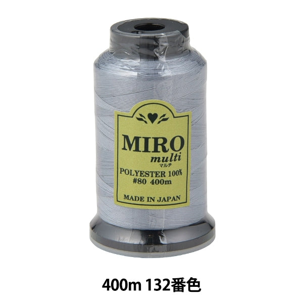 縫紉機線 “ Milo Multi Rock縫紉機線 80th 400m卷132顏色]