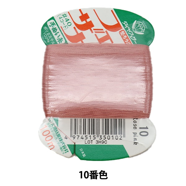 Hand -SewnGarn "FezanaGarn 100m Kartenvolumen 10. Farbe] Daikoku Seide