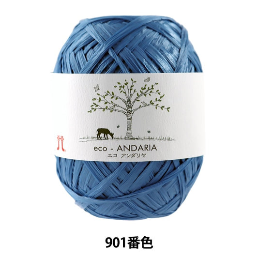 Hilo de la artesanía "Eco Anderia (Ecoandariya) 901 Color" Hamanaka Hamanaka