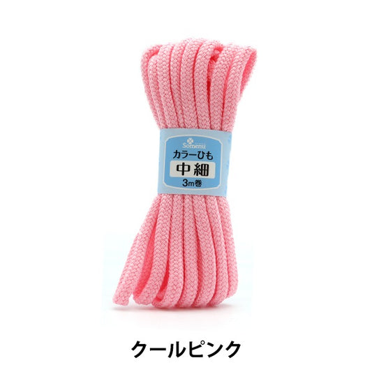 Craft Cord 『Color Cord Medium-thin cool pink 26-149] Clover